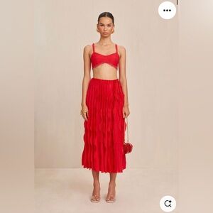 Cult Gaia Jaylin Skirt Lollipop